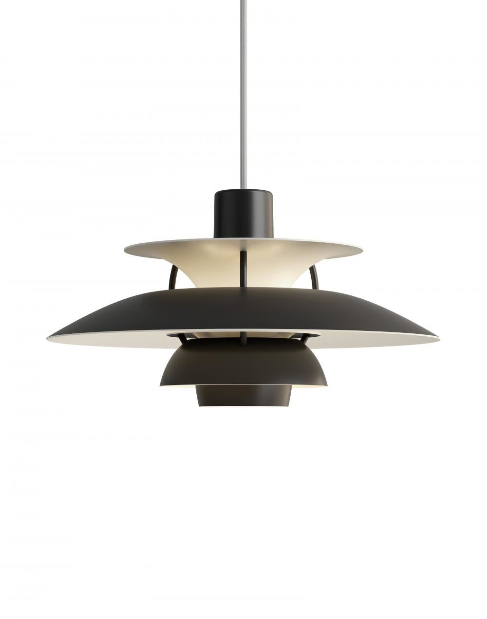 Louis Poulsen PH 5 300 Monochrome Pendant Light