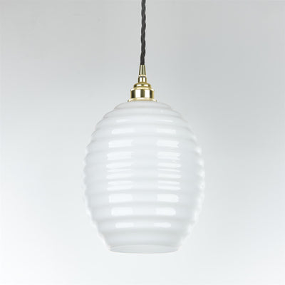 Old School Electric Beehive Pendant Light