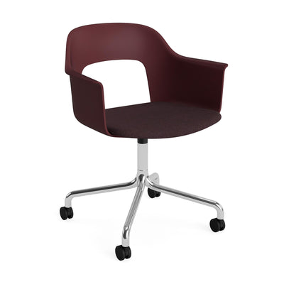 HAY Layout Armchair 263 with 4 Star Swivel Wheel Base