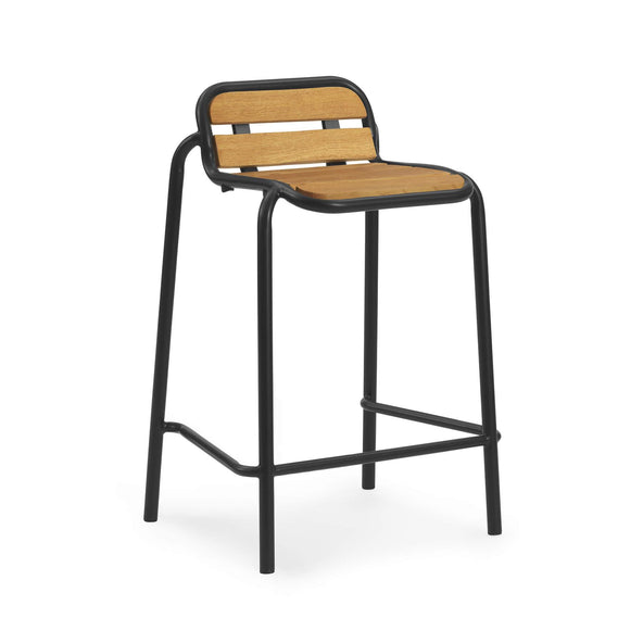 Normann Copenhagen Vig Wooden Garden Barstool Holloways of Ludlow