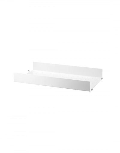 String Furniture String Metal Shelf with High Edge