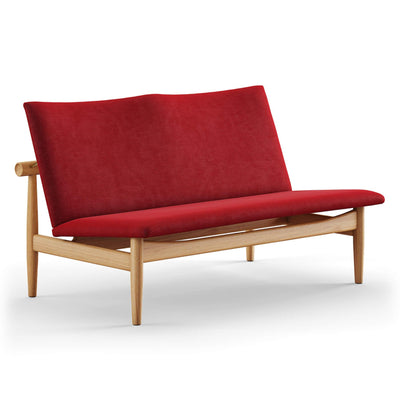 Finn Juhl The Japan 2 Seater Sofa in Dark Oiled Oak