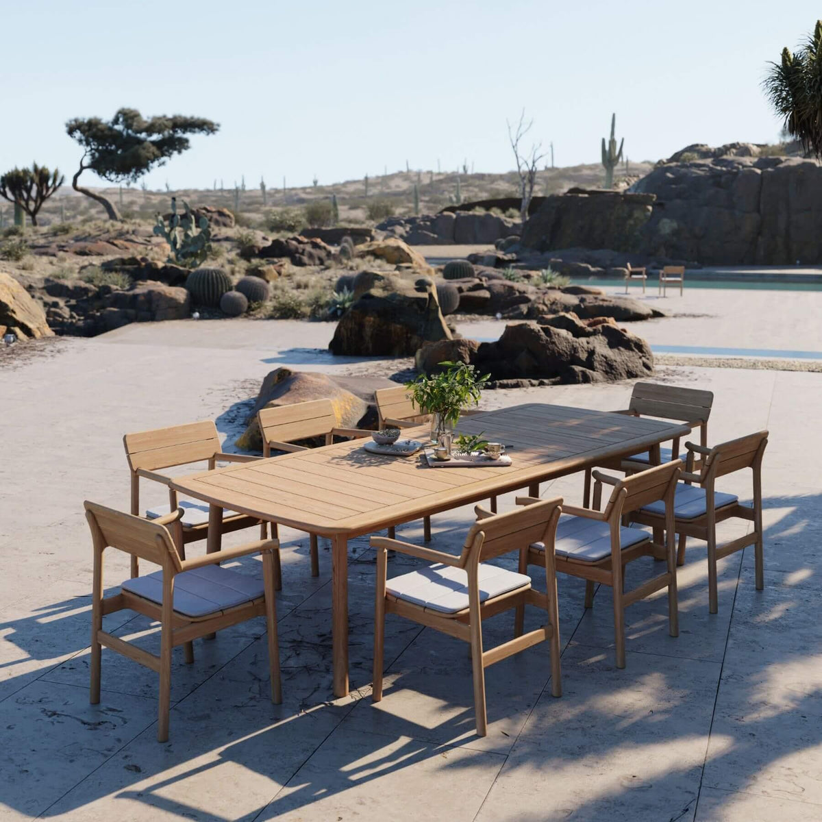 Case Furniture Tanso Outdoor Dining Armchair