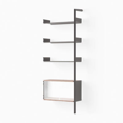 &Tradition Rombe IF6 Industrail Facility Shelves Extension With Cabinet