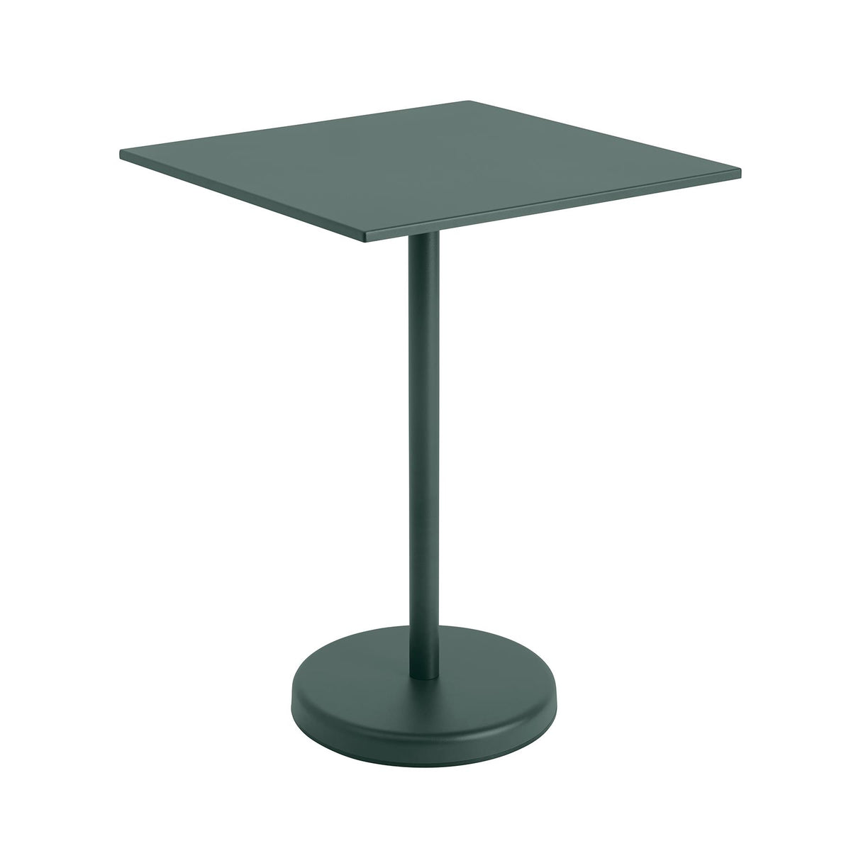 Muuto Linear High Square Steel Cafe Table