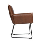 Jess Designs Sanne Chair with Sledge Frame and Arms