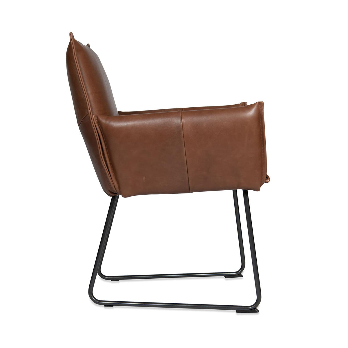 Jess Designs Sanne Chair with Sledge Frame and Arms