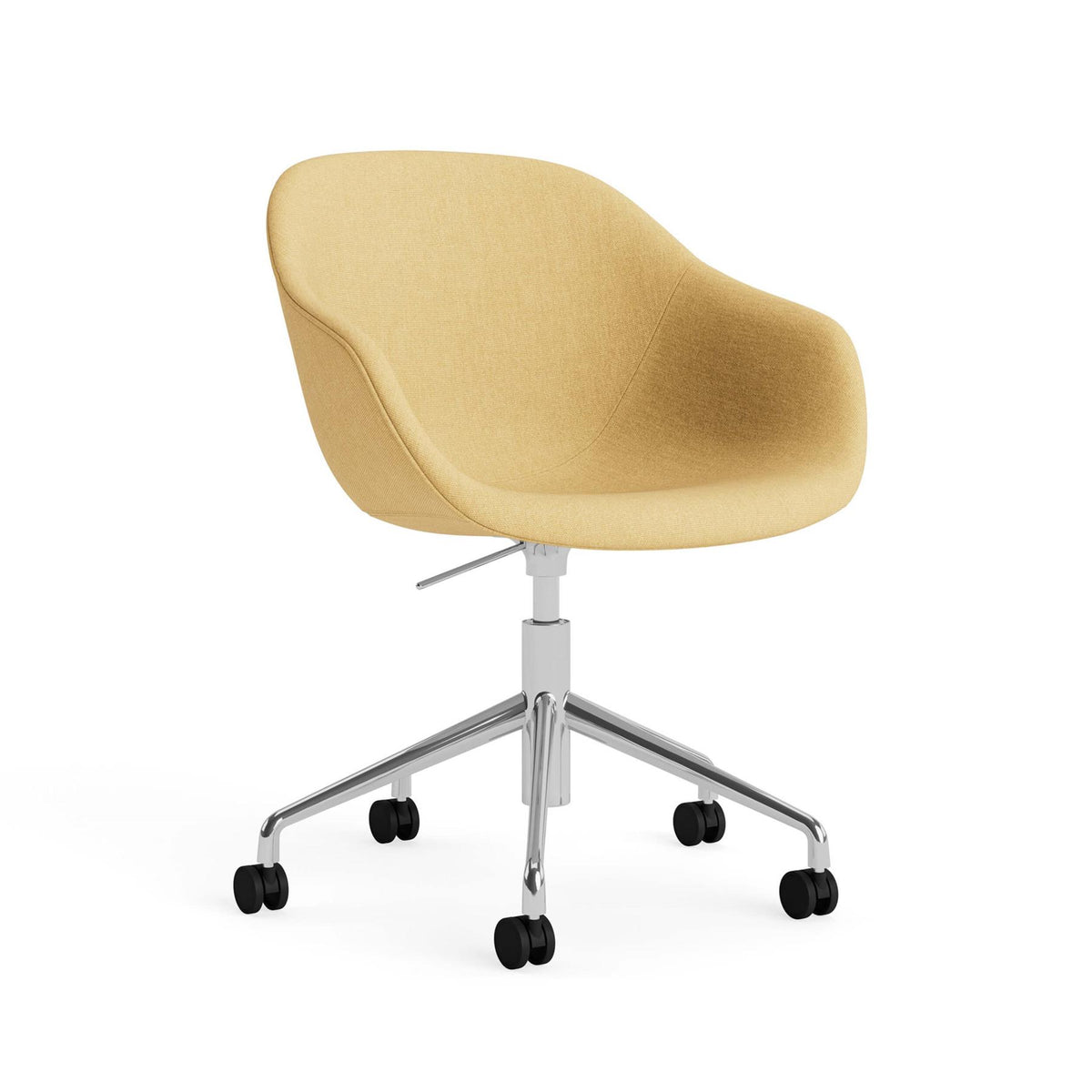 HAY AAC 253 Chair, Upholstered - 5 Star Swivel Base, Gas Lift and Wheels