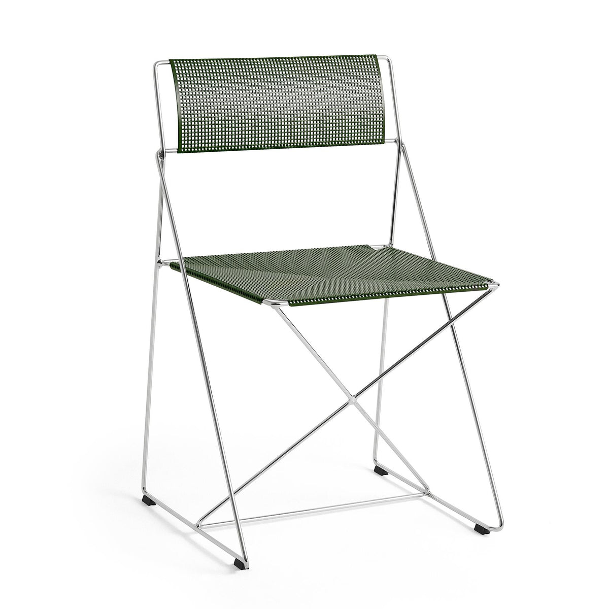 HAY X-Line Garden Chair - Chrome Based