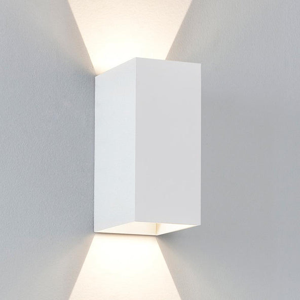 Outlet Oslo LED Wall Light - Oslo 160 - up and down light, Textured White