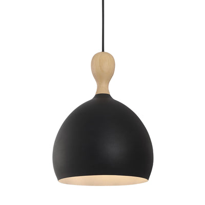 Halo Lighting Dueodde Pendant Light Metal Wood