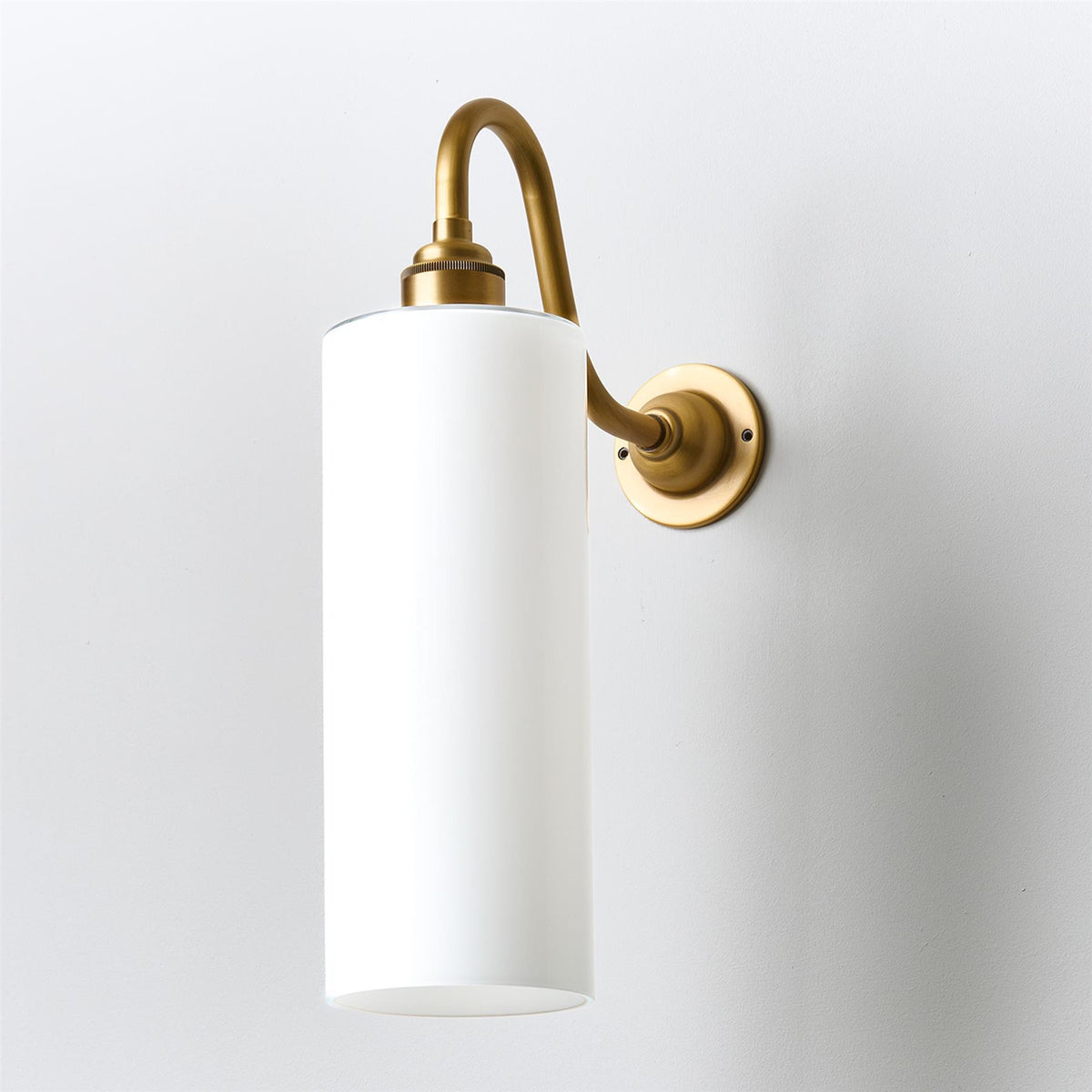 Old School Electric Parker Swan Arm Wall Light