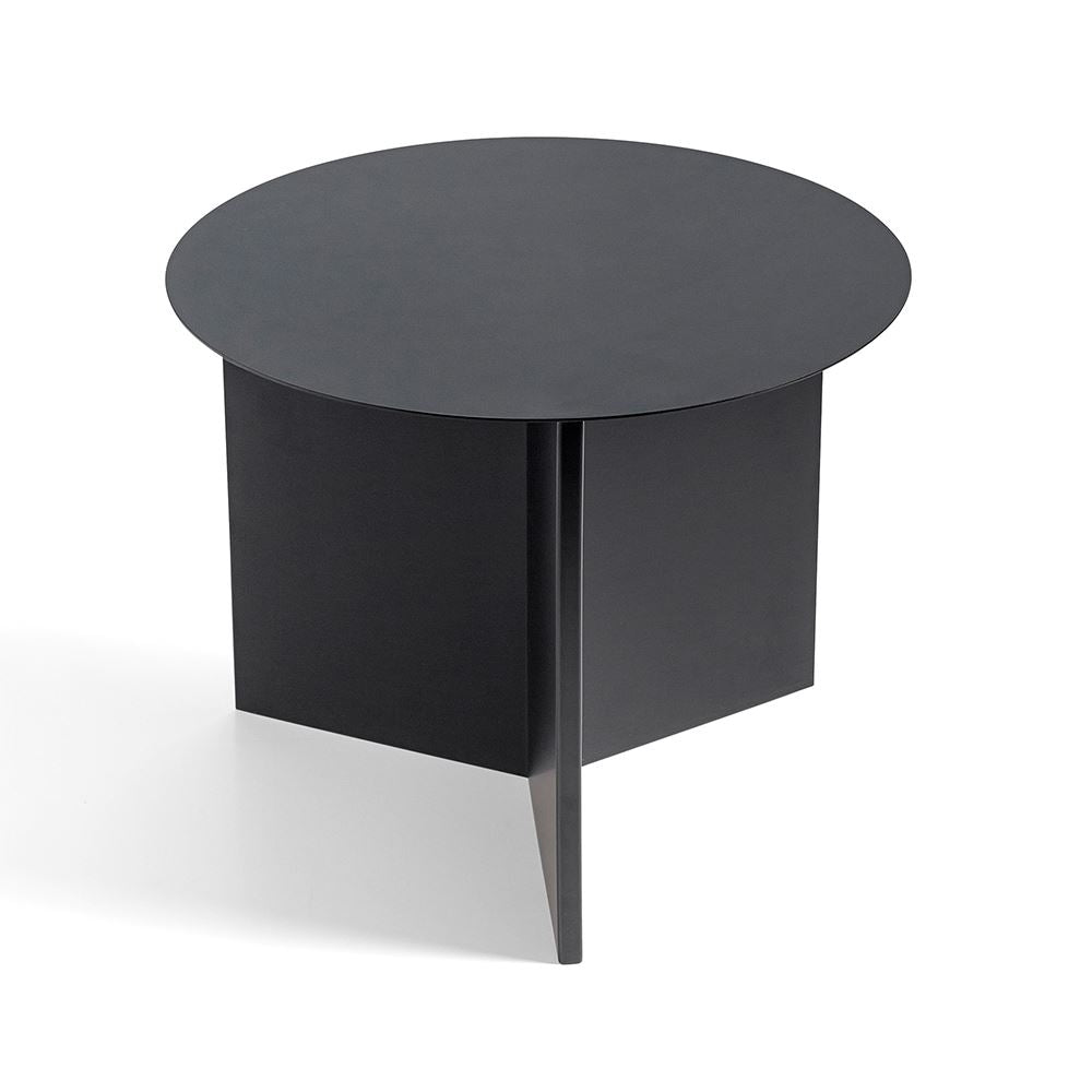 Ex-Display HAY Slit Table - Round - Low, Black **Store Collection