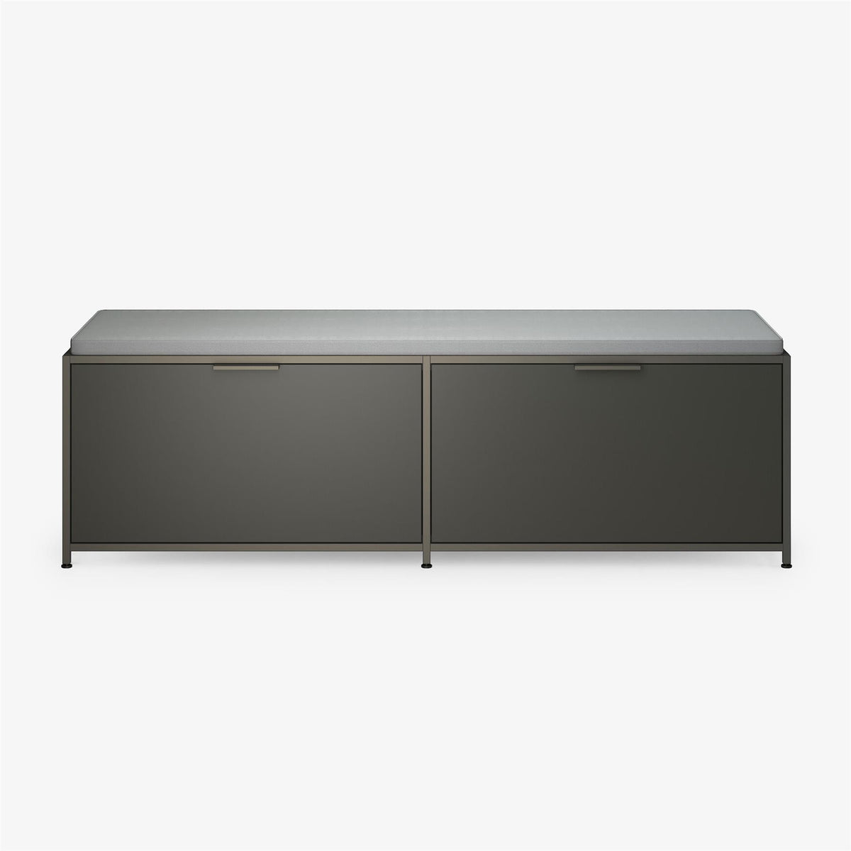 Ligne Roset Dita Bench with 2 Flap Doors