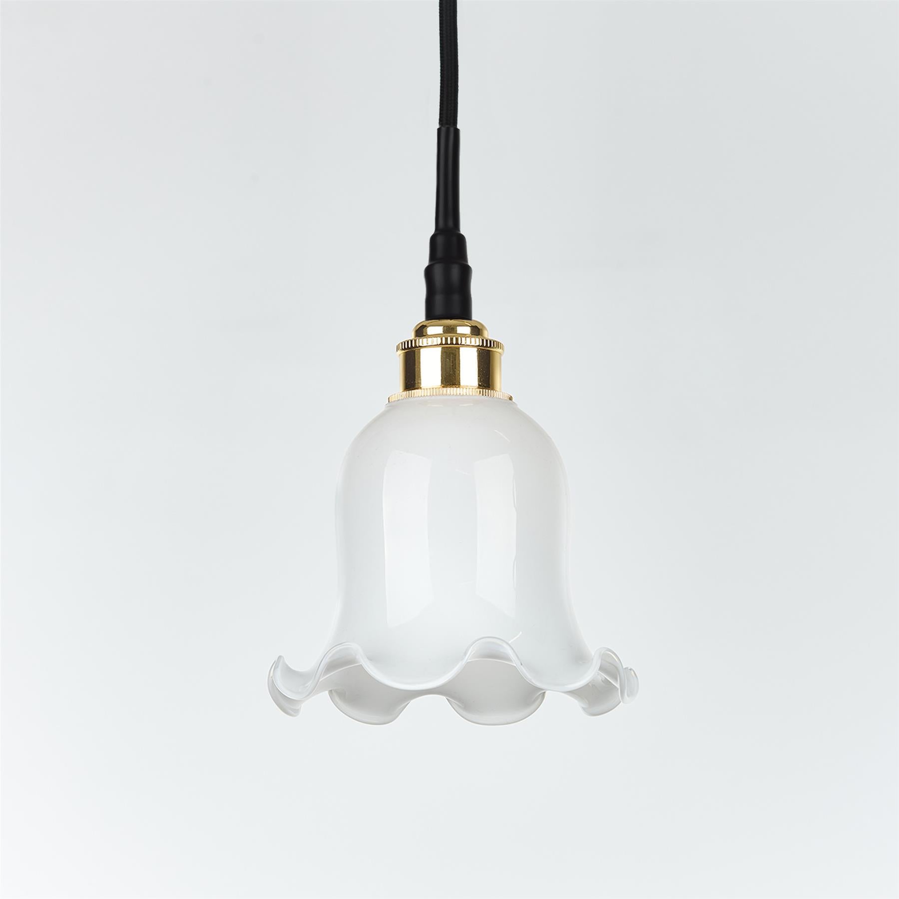 Old School Electric Tulip Pendant Light : Bathroom Version