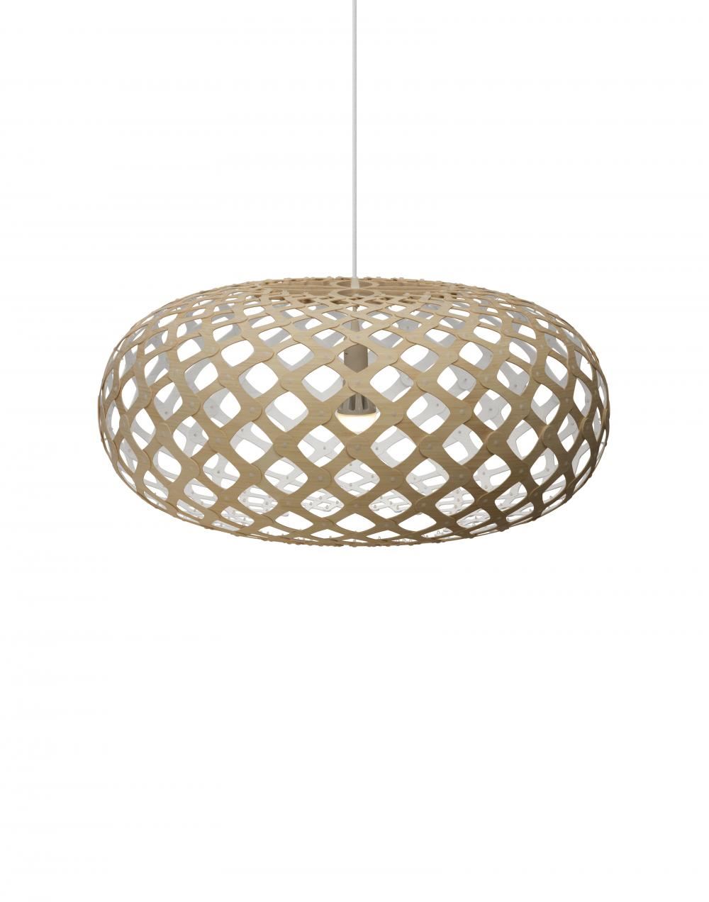 David Trubridge Kina Pendant Light Coloured - 1 Side