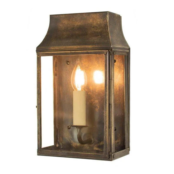 Outlet Limehouse Strathmore Wall Lantern - Small, Distressed, IP44