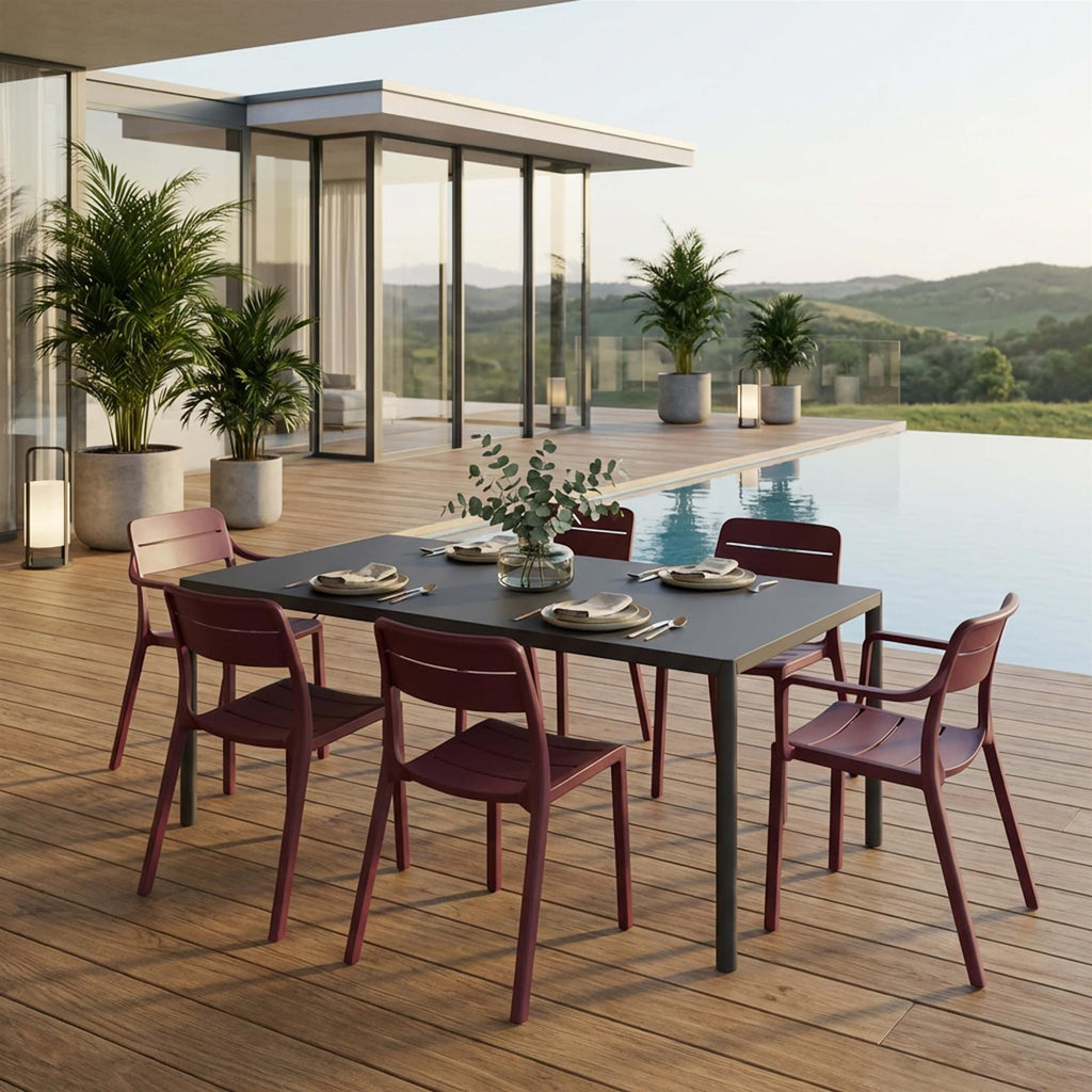 Nardi Cassia Outdoor Dining Set - Large - Curated by Holloways of Ludlow