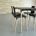 Andersen Furniture Tube Wood Folding Table