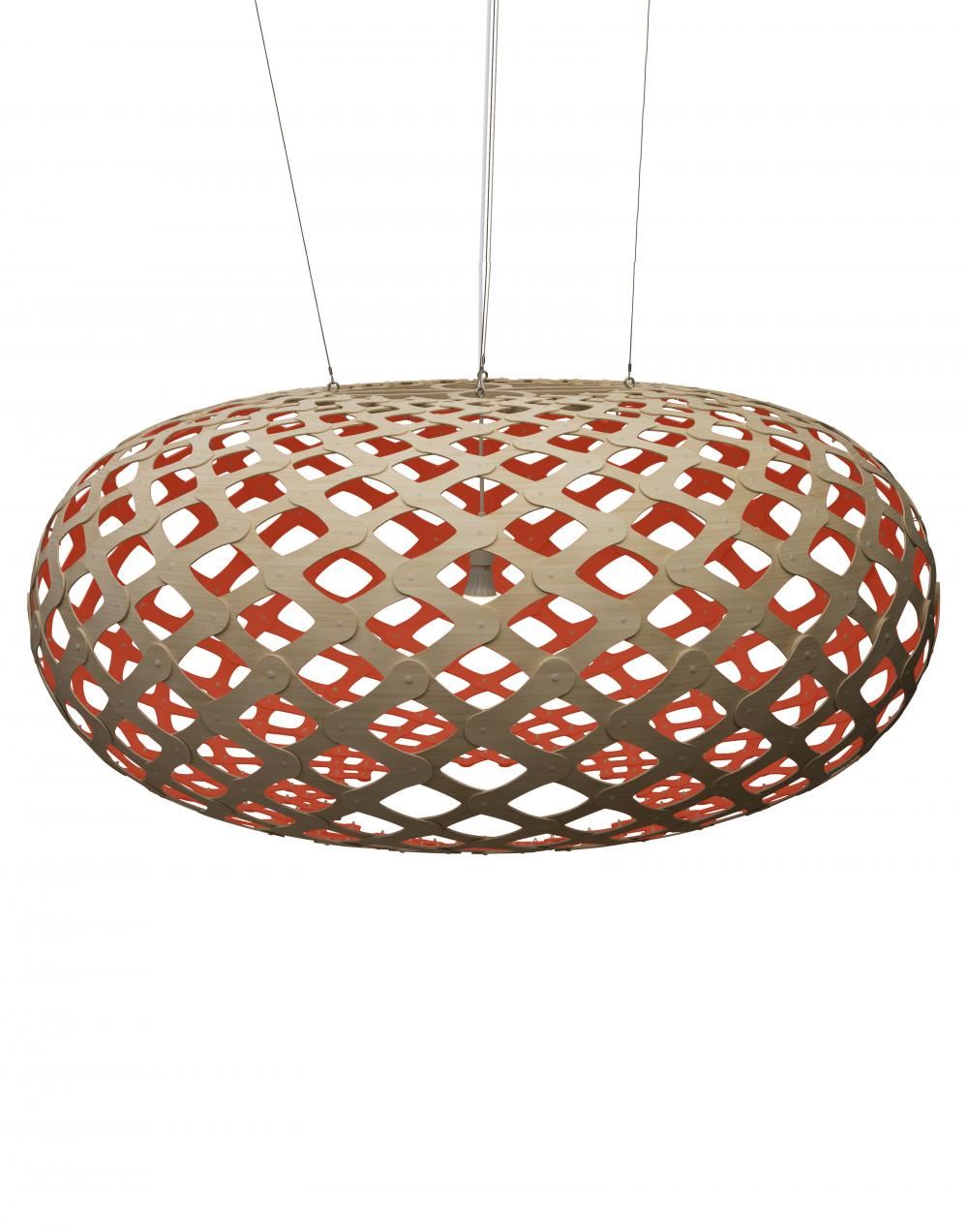 David Trubridge Kina Pendant Light Coloured - 1 Side