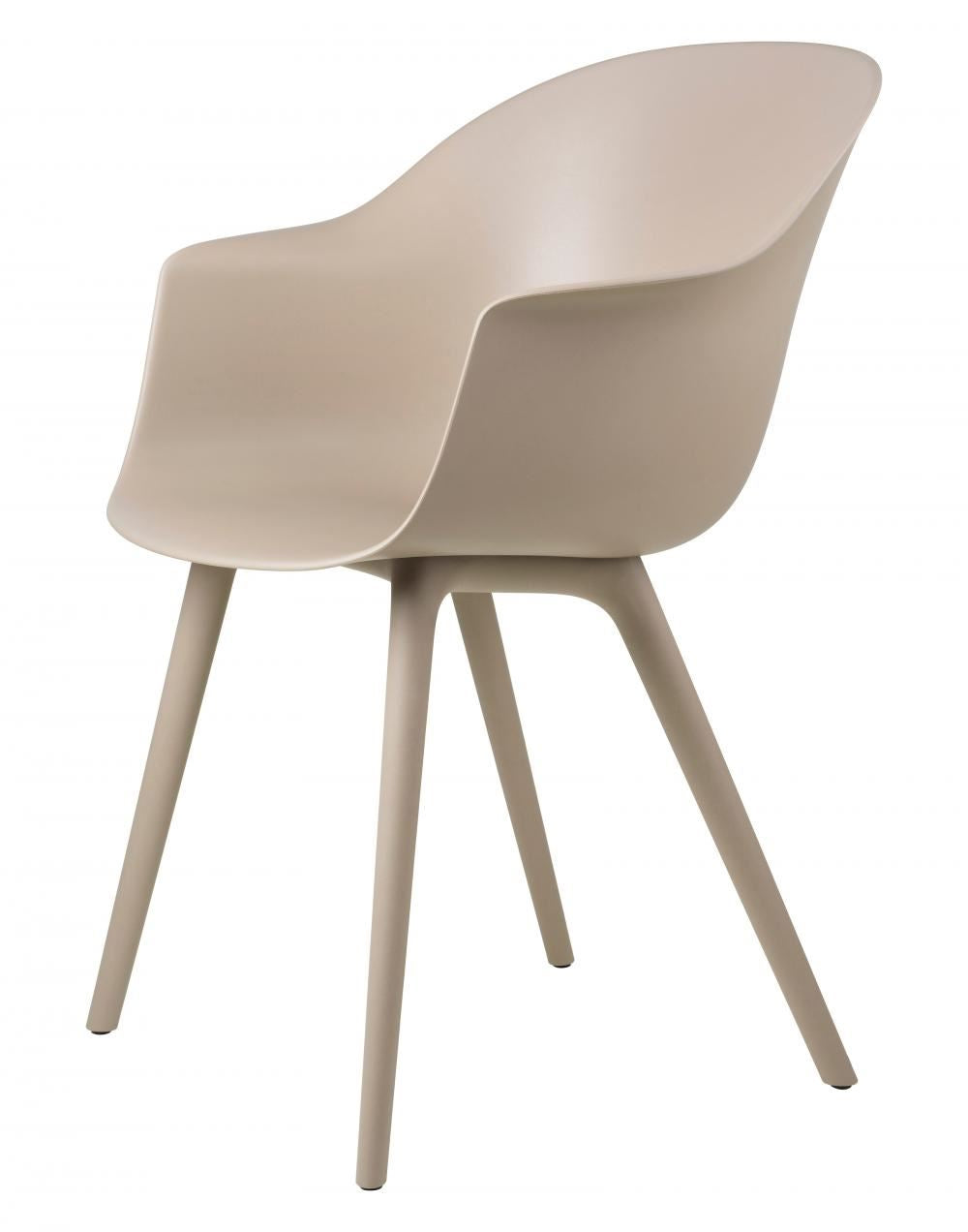 GUBI Bat Outdoor Dining Chair - Plastic Base