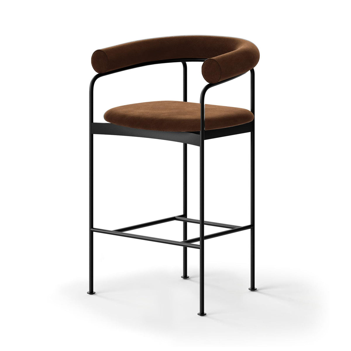 DK3 Baia Counter Stool, Upholstered