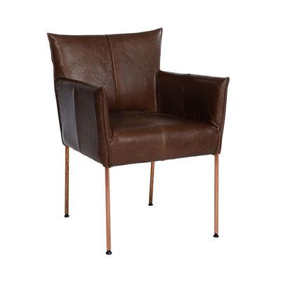 Jess Designs Forward Chair with Copper Frame