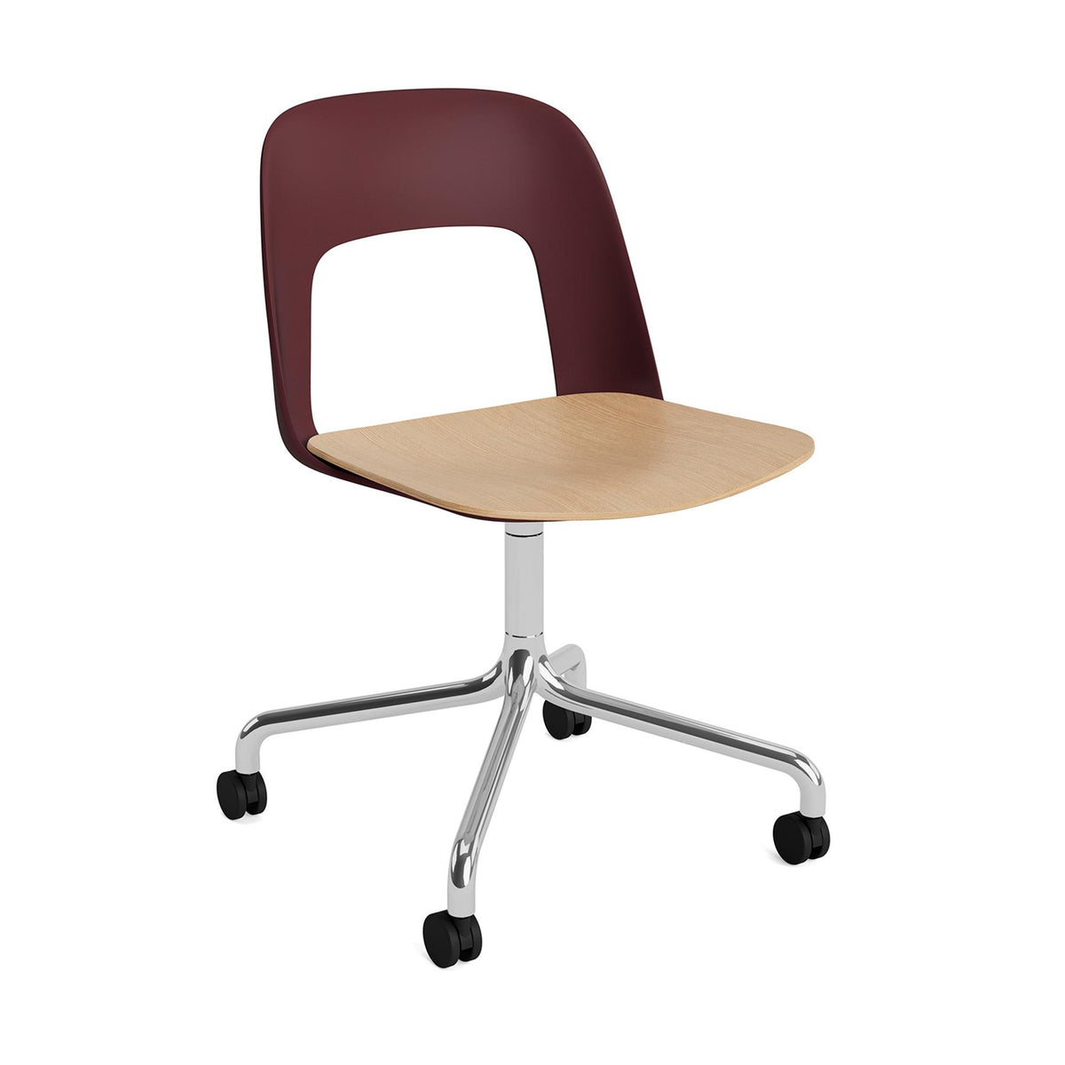 HAY Layout Chair 162 with 4 Star Swivel Wheel Base
