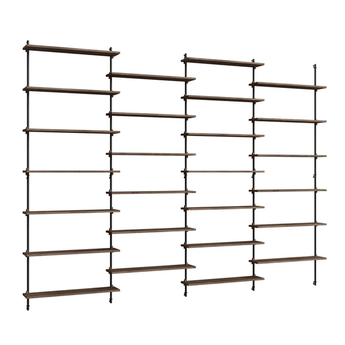 MOEBE Wall Shelving Set Quadruple