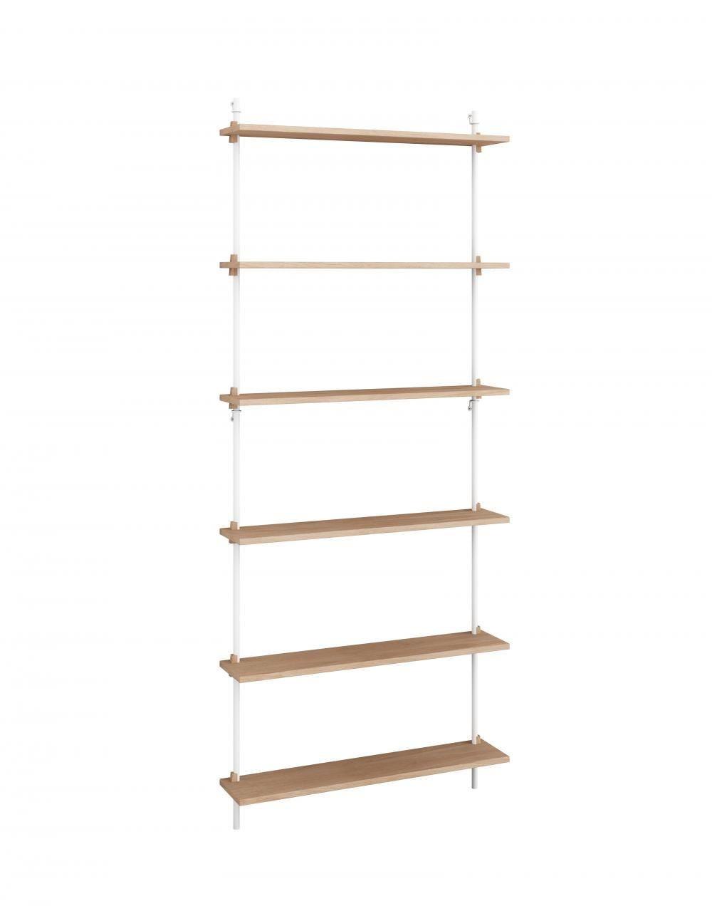 MOEBE Wall Shelving Set Single