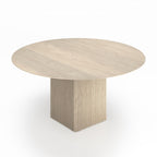 DK3 Ten Round Extendable Dining Table, 72cm Height
