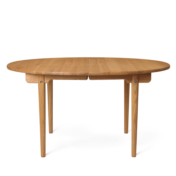 Outlet Carl Hansen & Son CH337 Dining Table - Oiled Oak, 1 x Matching Extension Leaf
