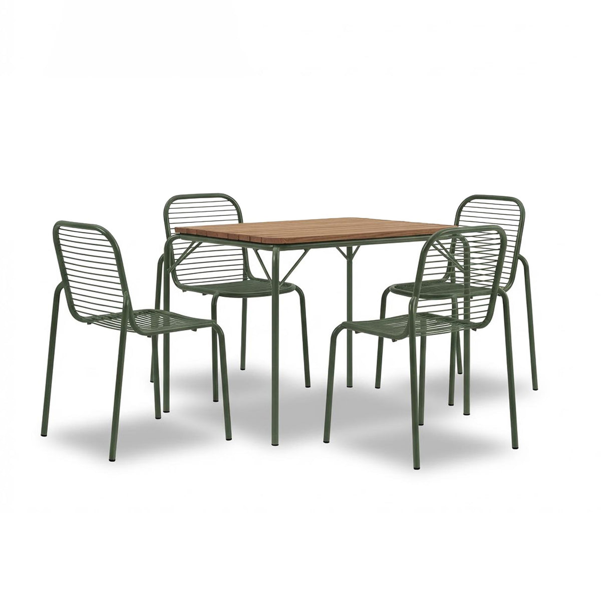 Normann Copenhagen Vig Garden Dining Set - Small - Curated by Holloways of Ludlow