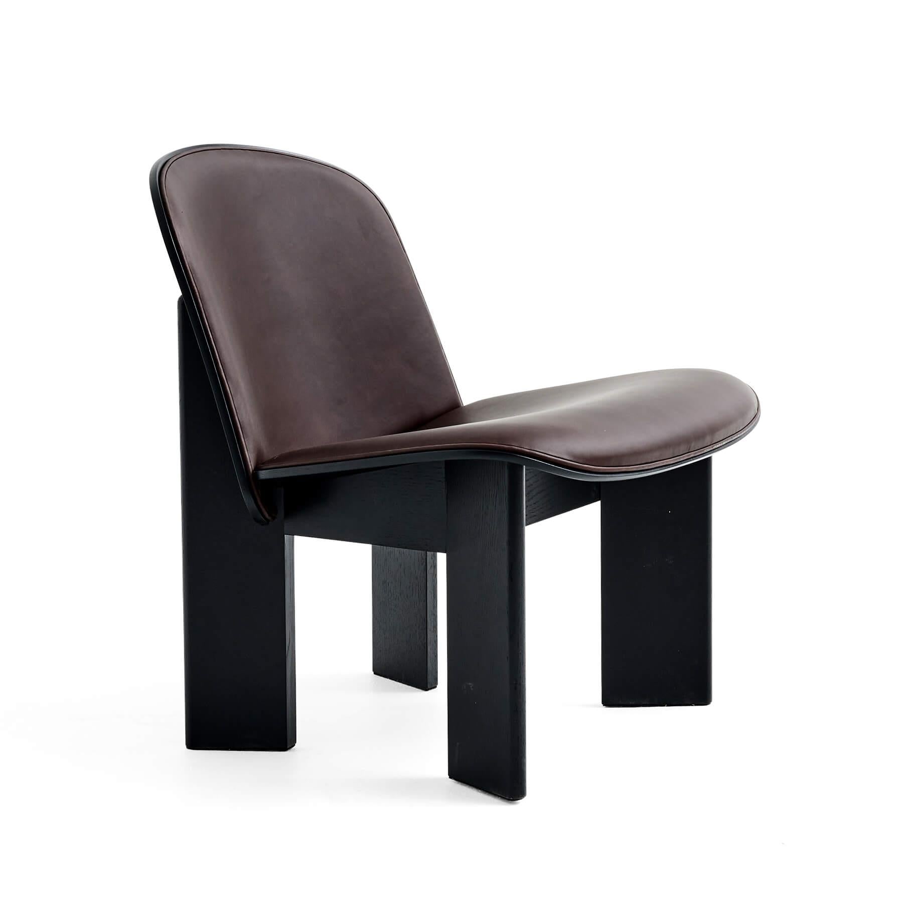 HAY Chisel Lounge Chair Front Upholstered