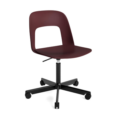 HAY Layout Chair 141 with 5 Star Swivel Wheel Base and Gas Lift