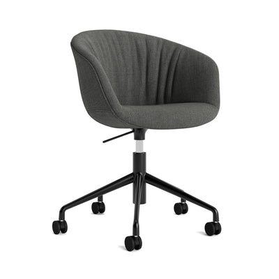 HAY AAC 53 Chair, Soft Upholstery - 5 Star Swivel Base, Gas Lift and Wheels
