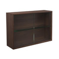 DK3 Royal 18 Cabinet High with 2 Glass Sliding Doors