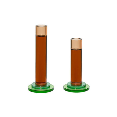 Hubsch Comet Candlesticks - Set of 2