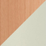 Natural Oak with Chalk Legs