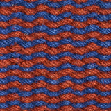 Brown and navy