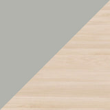 White Pigmented Oak with Iron HPL Laminate