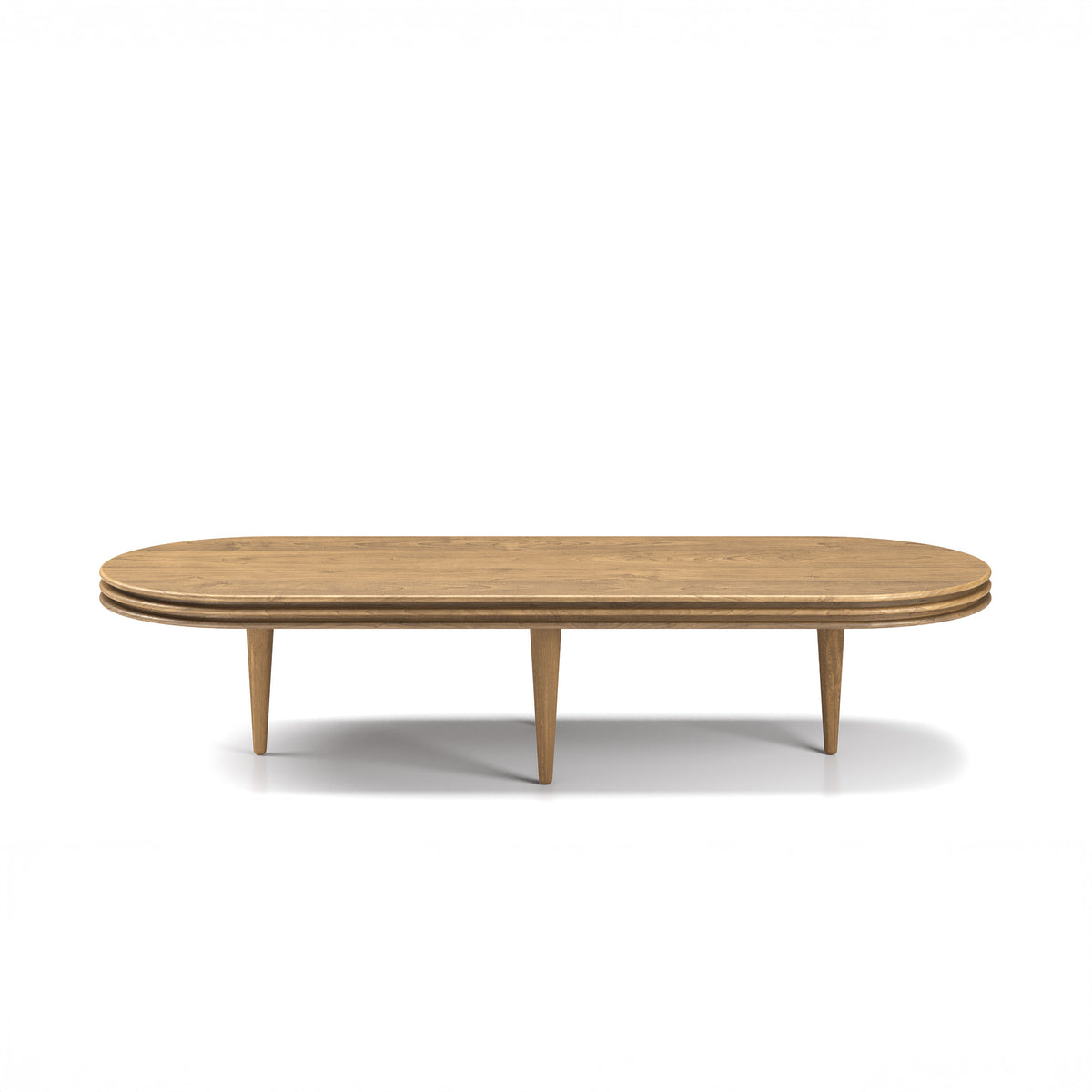 DK3 Groove Oval Coffee Table