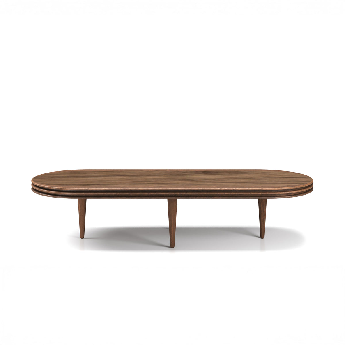 DK3 Groove Oval Coffee Table
