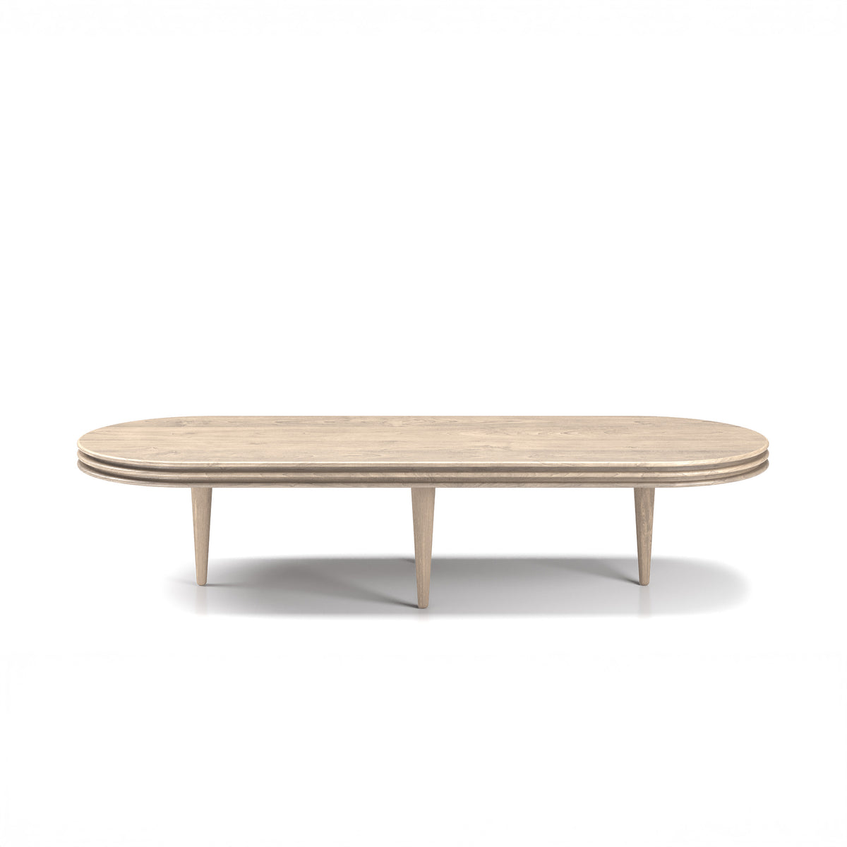 DK3 Groove Oval Coffee Table