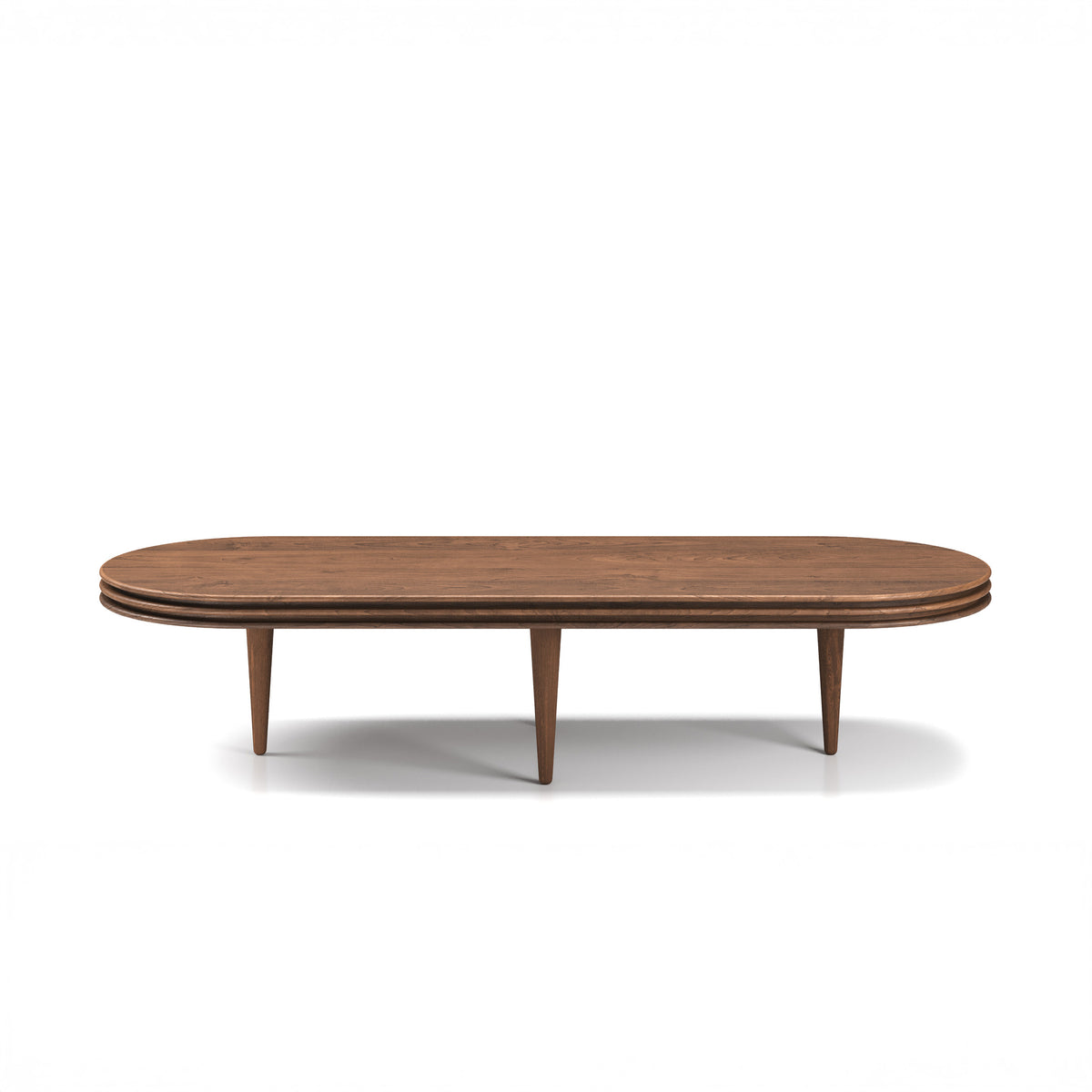 DK3 Groove Oval Coffee Table