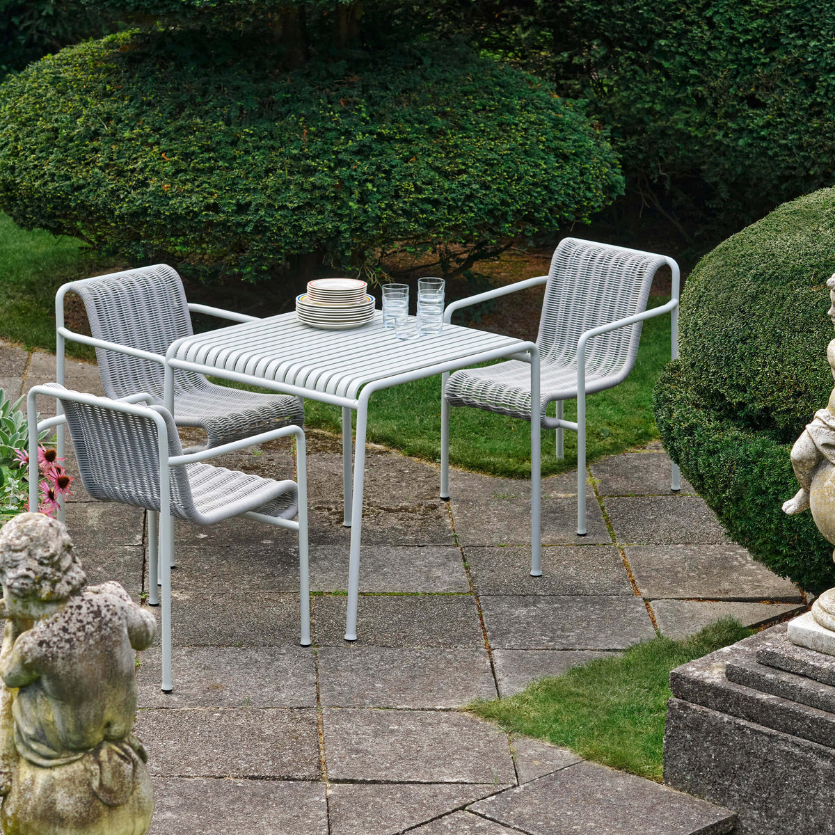 HAY Palissade Garden Dining Table - Small: 90cm
