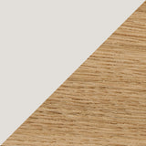 Cream White and Oak