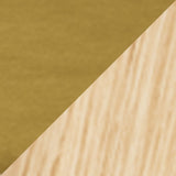 Khaki royal velvet with natural oak