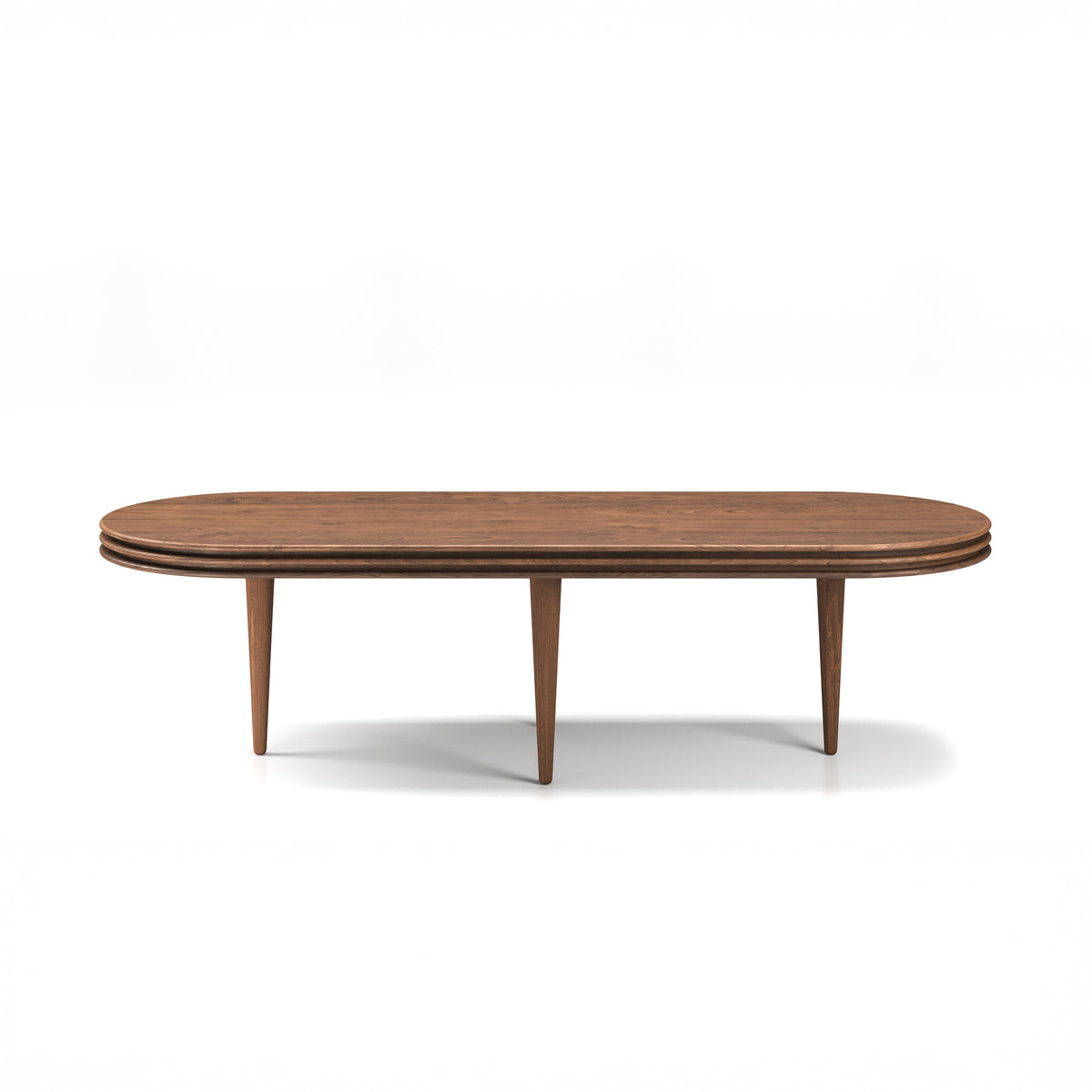 DK3 Groove Oval Coffee Table