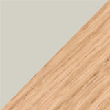 Alabaster & Oak Desk And Shelves